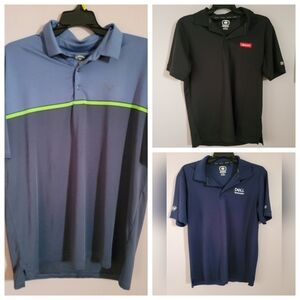 Men's Golf Polo Bundle Size L + XXL